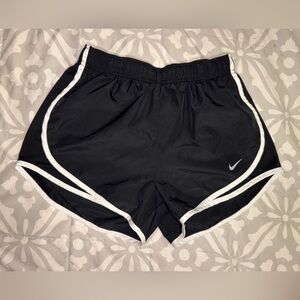 Nike Dri-Fit Black and White Athletic Shorts